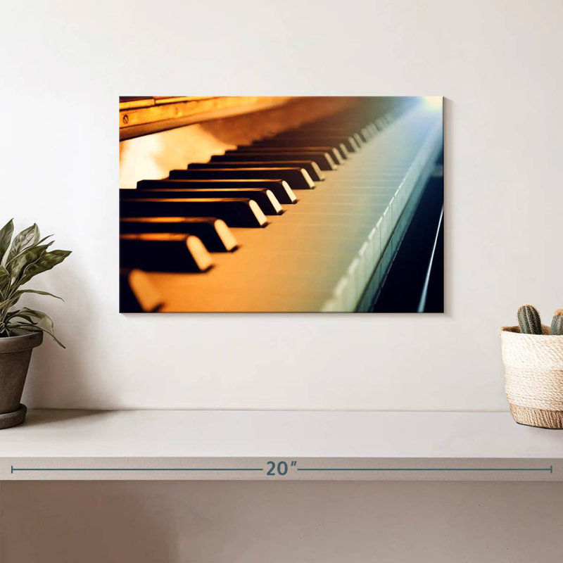 Abarca Morning Piano, H 8 po x l 12 po