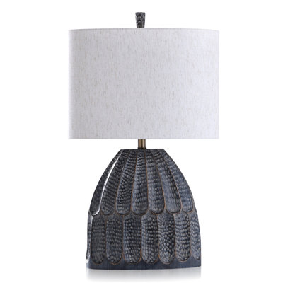 Lampe de table bleu foncé 30 po Murguia