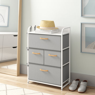 Commode 4 tiroirs l 22,8 po Nykeem