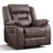 Etherine 39.4" Wide Modern And Overstuffed Faux Leather Manual Wall Standard Recliner (Set of 2)-901044202