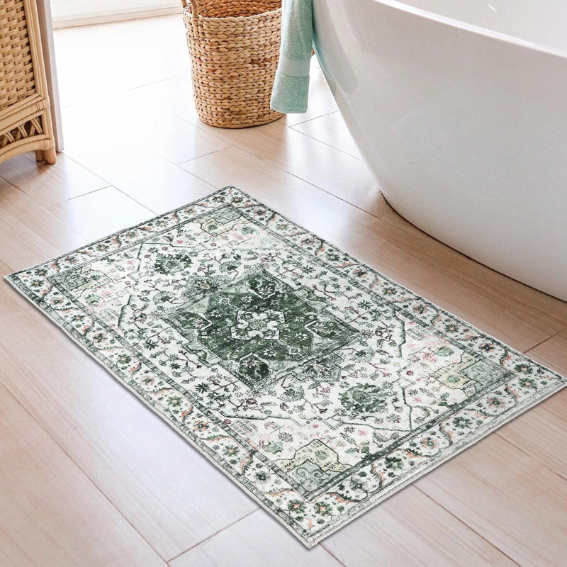 Floral 60cm X 90cm Area Rug