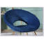 Chaise d'appoint rembourrée en velours soyeux Slatina-600919976