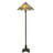 61"H Crosshairs Mission Floor Lamp