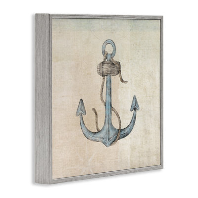 Rustic Maritime Anchor Giclee Art by JG Studios