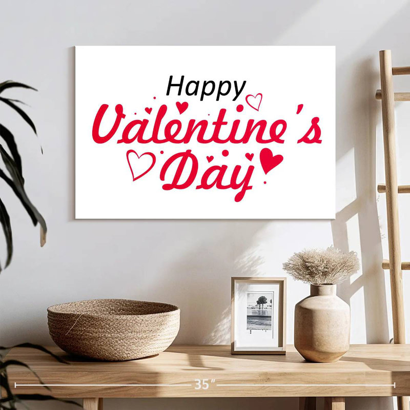 Tergel Simple Valentine's Day, 16" H x 24" W