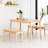 Jaiseon Mid-Century Modern Round Solid Wood Entryway Bedroom Bench-1623870573-1623870572