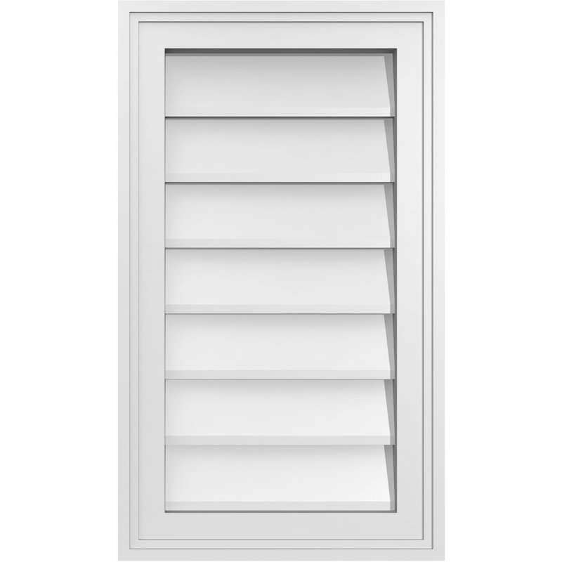 Cadre en brique, brun clair apprêté, H 24 po x l 14 po x P 1,5 po
