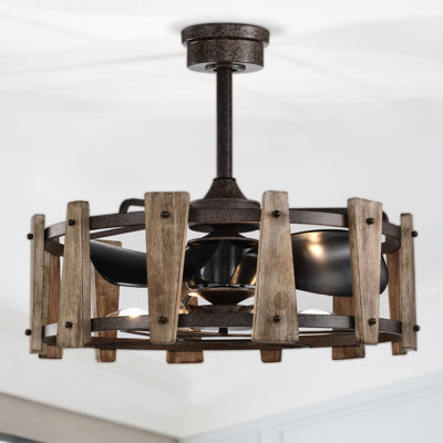 Lovill 21.6'' Ceiling Fan with LED Lights