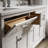 Charlemont 60 In. Bathroom Vanity Cabinet With Sinks And Quartz Top-93330232-93584045