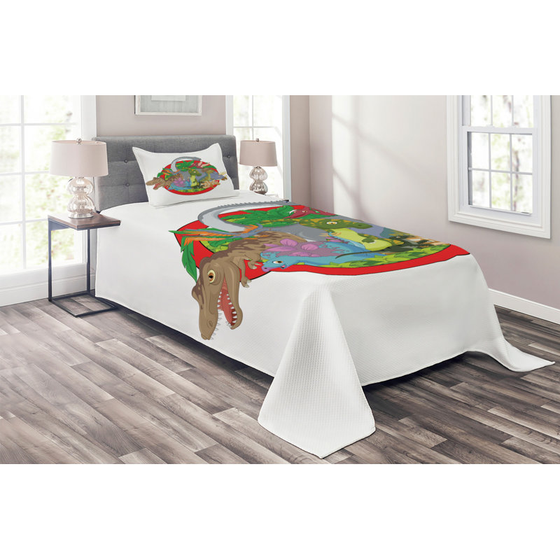 Coverlet, Twin Bedspread + 1 Sham