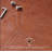 Nut-brown Round Solid Wood Dining Table-Negotiation table-985613914