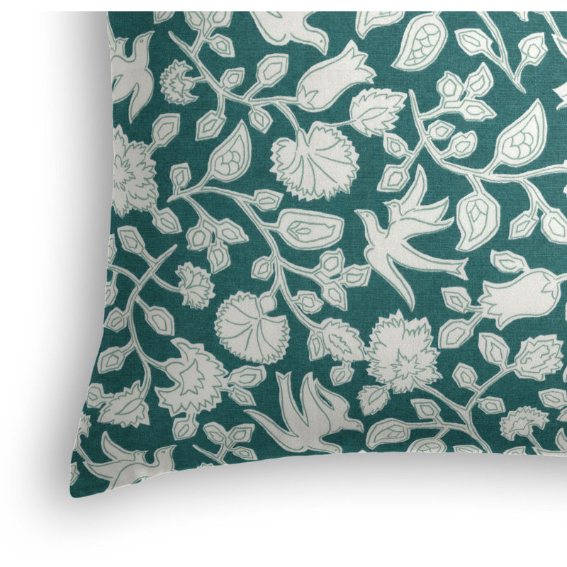 Xylia Pillow Cover & Insert, Graphite, 16" x 16", Square
