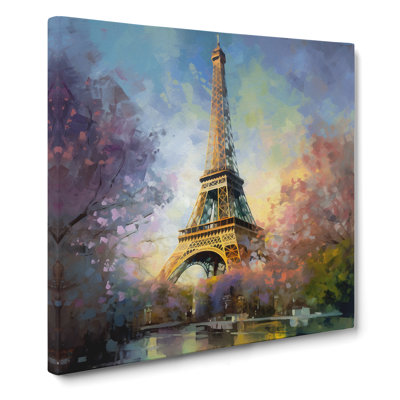 Eiffel Tower Impressionism No.1 - Print