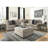 Akef Upholstered Microfiber / Microsuede Ottoman-1339936241