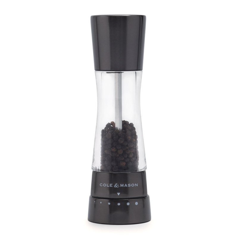 Cole & Mason Derwent Gun Metal Pepper Grinder 7.5"