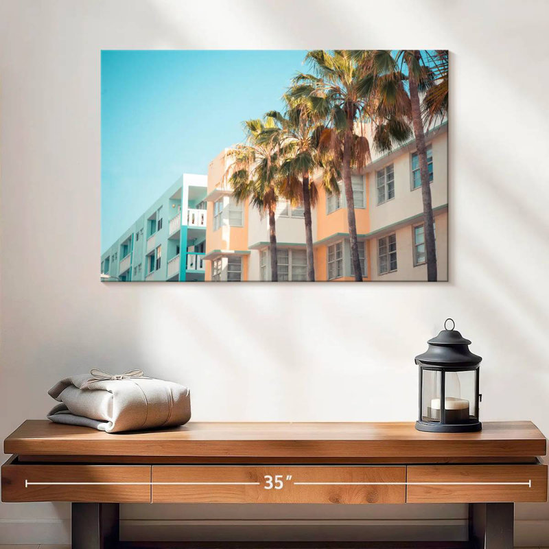 Lilie Miami City Buildings, H 16 po x l 24 po