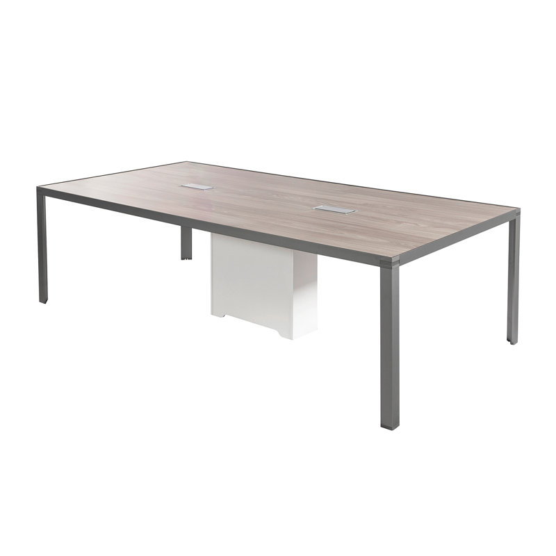 Table de conférence Keira-Rose, H 29,53 po x L 35,43 po x l 94,49 po, Orme pâle