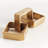 Vinculum Sand-Cast Aluminum Square Chain Link Sculpture in Gold-226478197