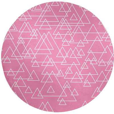 Chenille Geometric Indoor Rug