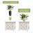  Lattice Planter Box 2-Pack, White-367224040