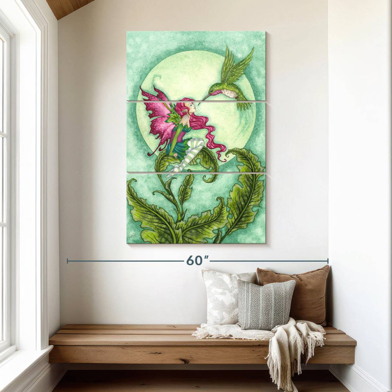 Kelan Flirting, 50'' H x 32'' W