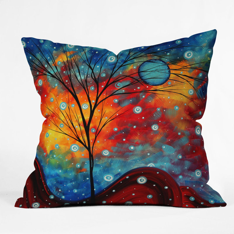 Summer Snow Throw Pillow, 20" x 20"
