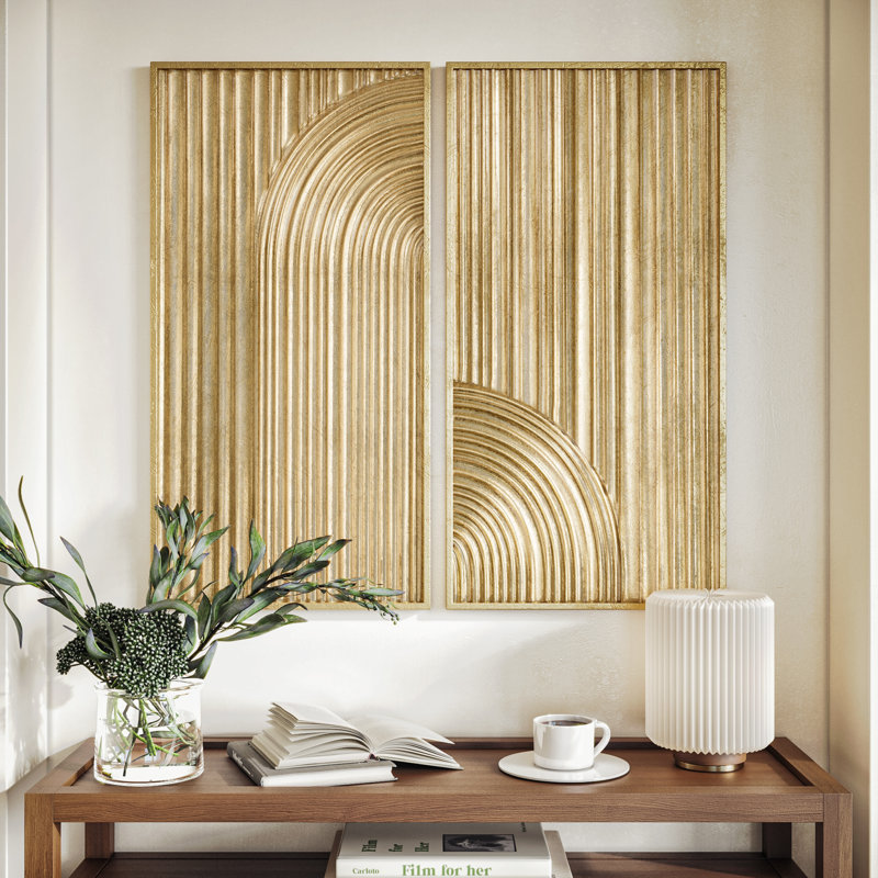 Elysia Abstract Metal Modern Wall Décor