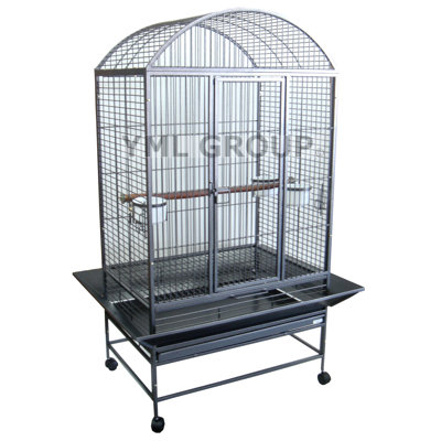 Cage à oiseau large perroquet top dome