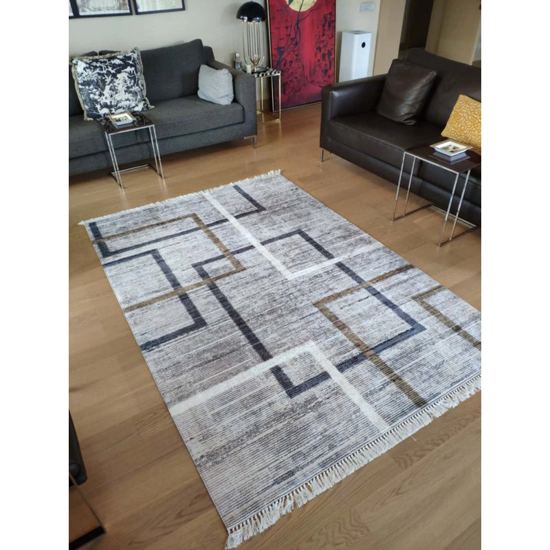 Tapis Maryemma avec envers antidérapant, Rectangle 3 pi 3 po x 14 pi 9 po