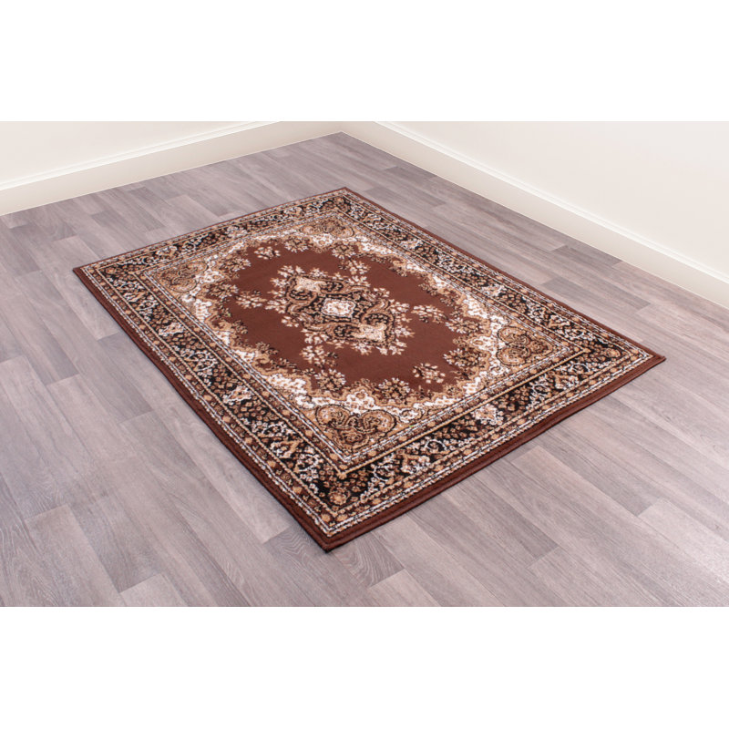 Nickelson Oriental Hand Woven Area Rug, Rectangle 120 x 160cm