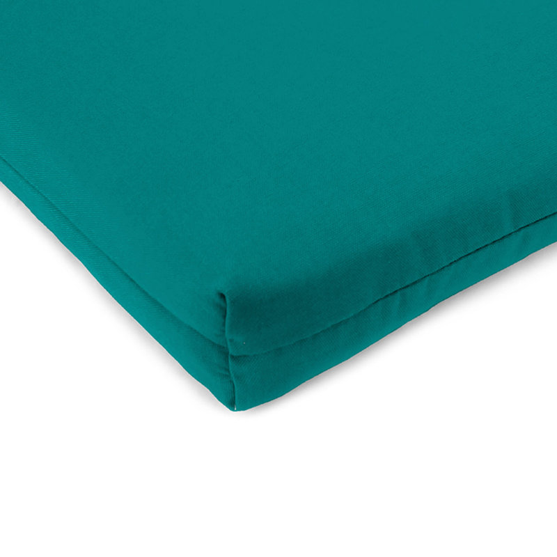 Outdoor Seat/Back Cushion, Green Solid Color