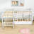 Kids Twin Over Twin Bunk Bed with Drawers-70556387