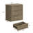 Cesiro 3-Drawer Nightstand with Metal Glides-983206915-980755277