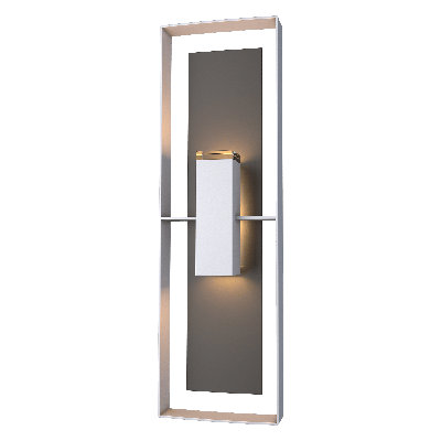 Shadow Box Flush Mount Outdoor Wall Sconce
