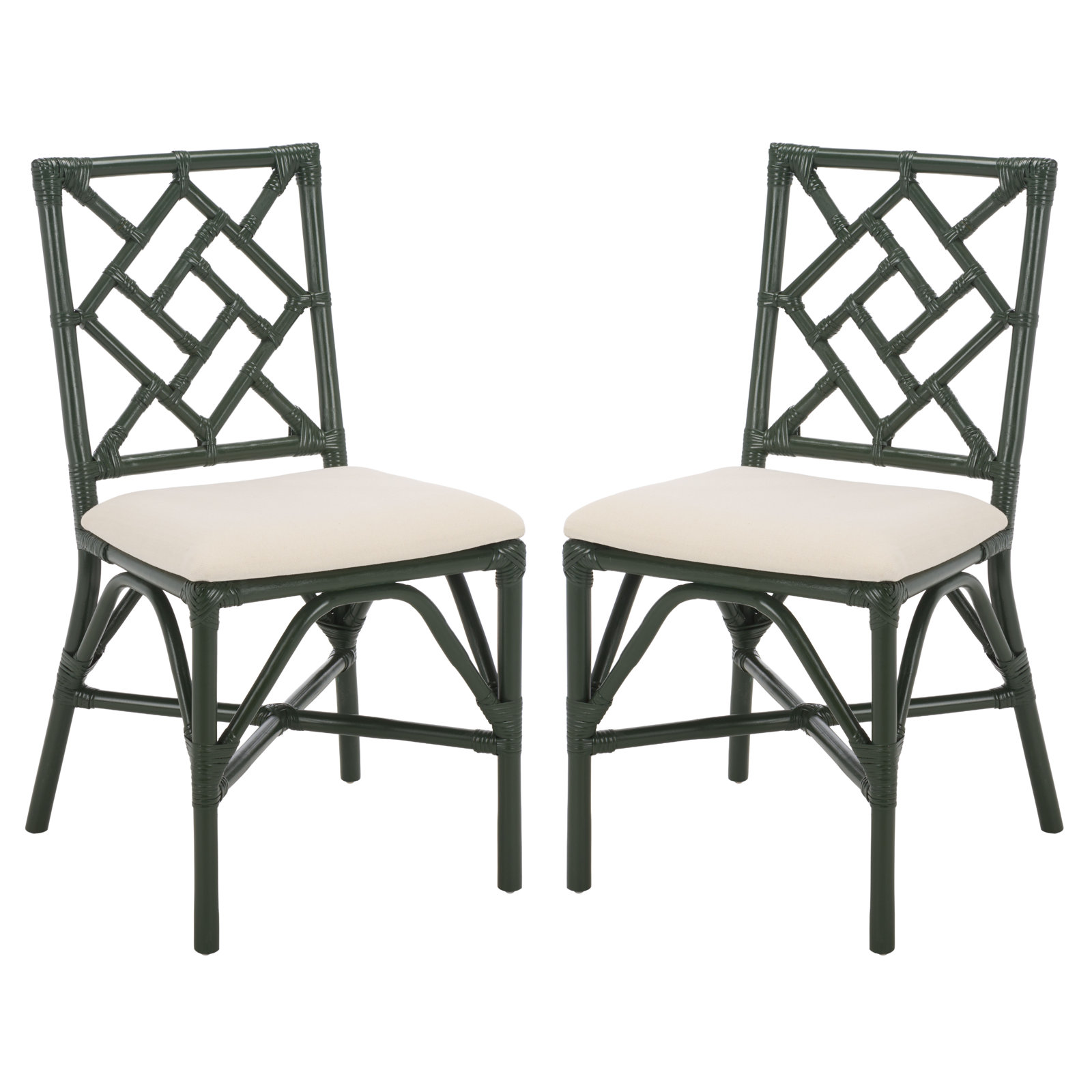 Tyndalls Park Parsons Chair, Forest Green
