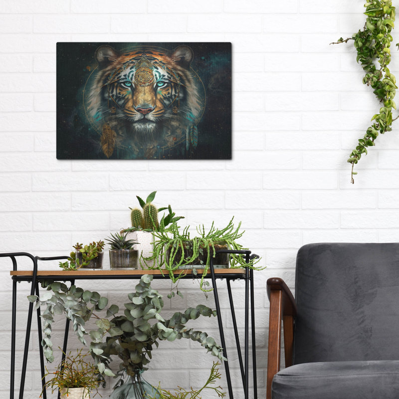 «Spirit Tiger» par Cameron Gray, H 12 po x l 16 po