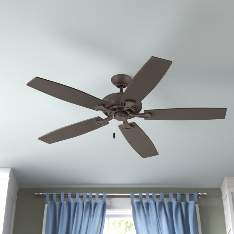  60'' 5 - Blade Standard Ceiling Fan with Pull Chain