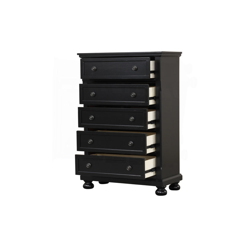 Commode Meade G8925-CH, noire, Noir