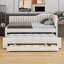 Upholstered Daybed With Trundle And Three Drawers-980899805-980899800