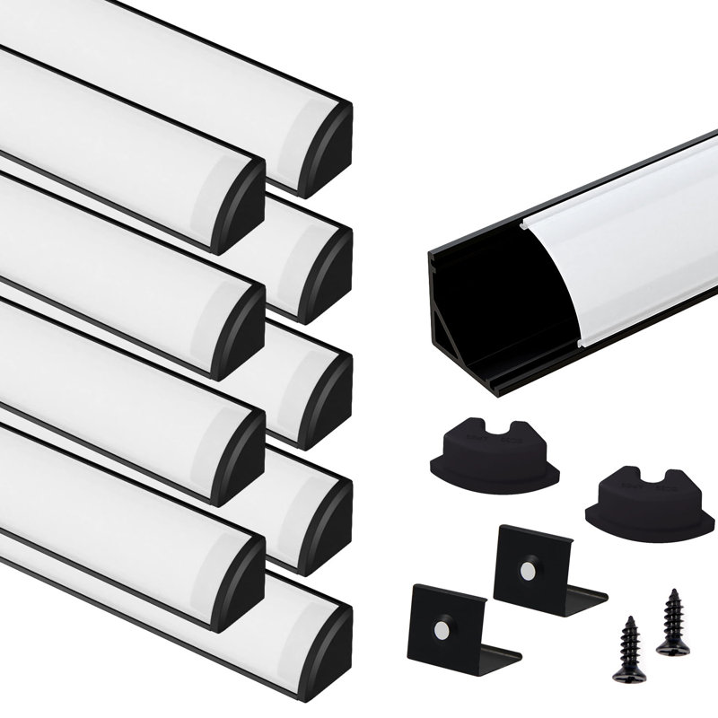 Aluminum Track Lighting Rail, White