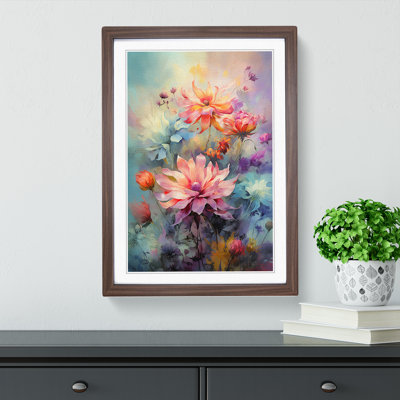 Wildflowers Digital Art - Framed Print