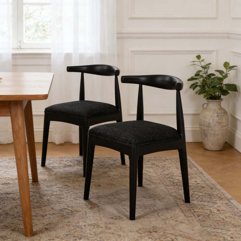 DINING CHAIR SET, Black