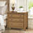 Red Oak Solid Wood Bedroom Set with Red Oak Bed and Matching Nightstands-117028911-117028912
