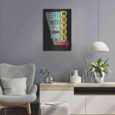 «Trin's Bob In Black» par JJ Brando, art mural en métal Trinx