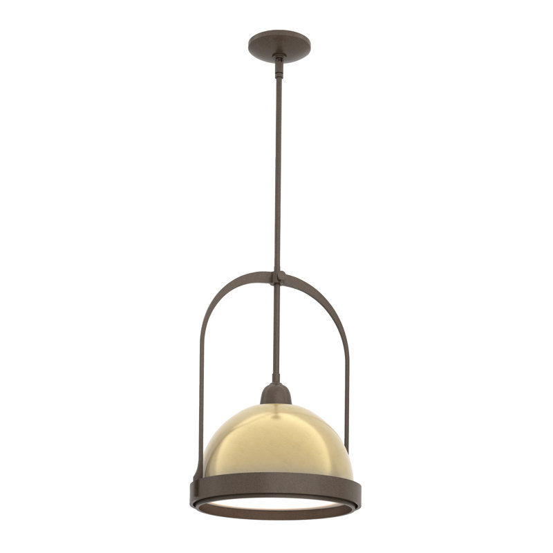 Atlas 1 - Light Single Dome Pendant, Modern Brass, Bronze