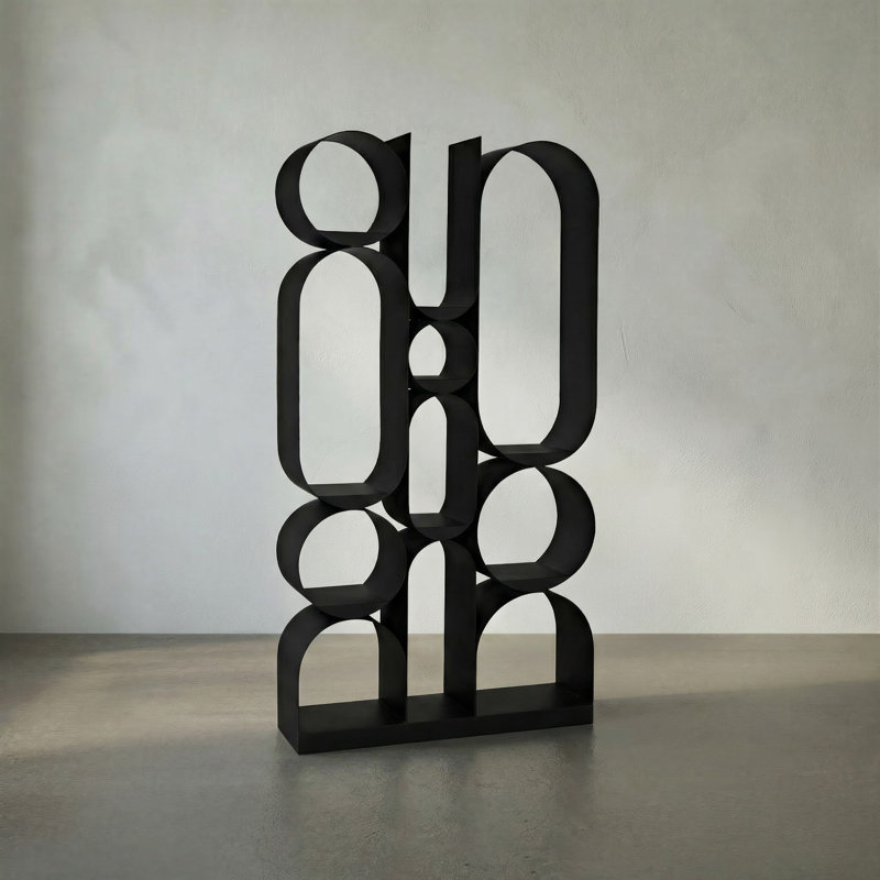 Letty Geometric Bookcase
