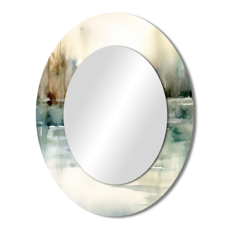 Nanteuil - Miroir animaux en métal, 43 po x 33 po