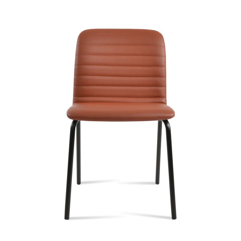 Isa Metal Side Chair, Cinnamon