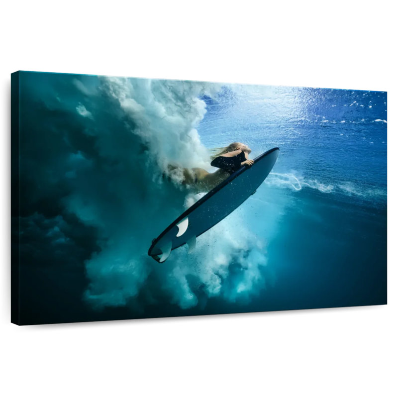 Sireci Surfer Duck Dive, 16" H x 24" W