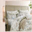 Ensemble de literie en coton de qualité supérieure, satin floral luxueux, confort toutes saisons